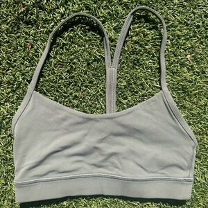 Lululemon Flow Y bra green sz 2